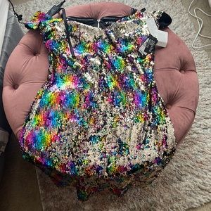 Guess sequin party dress 12